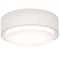 Afx Sanibel 16'' Flush Mount - Linen White Shade SAF1614MB-LW - alternate 1